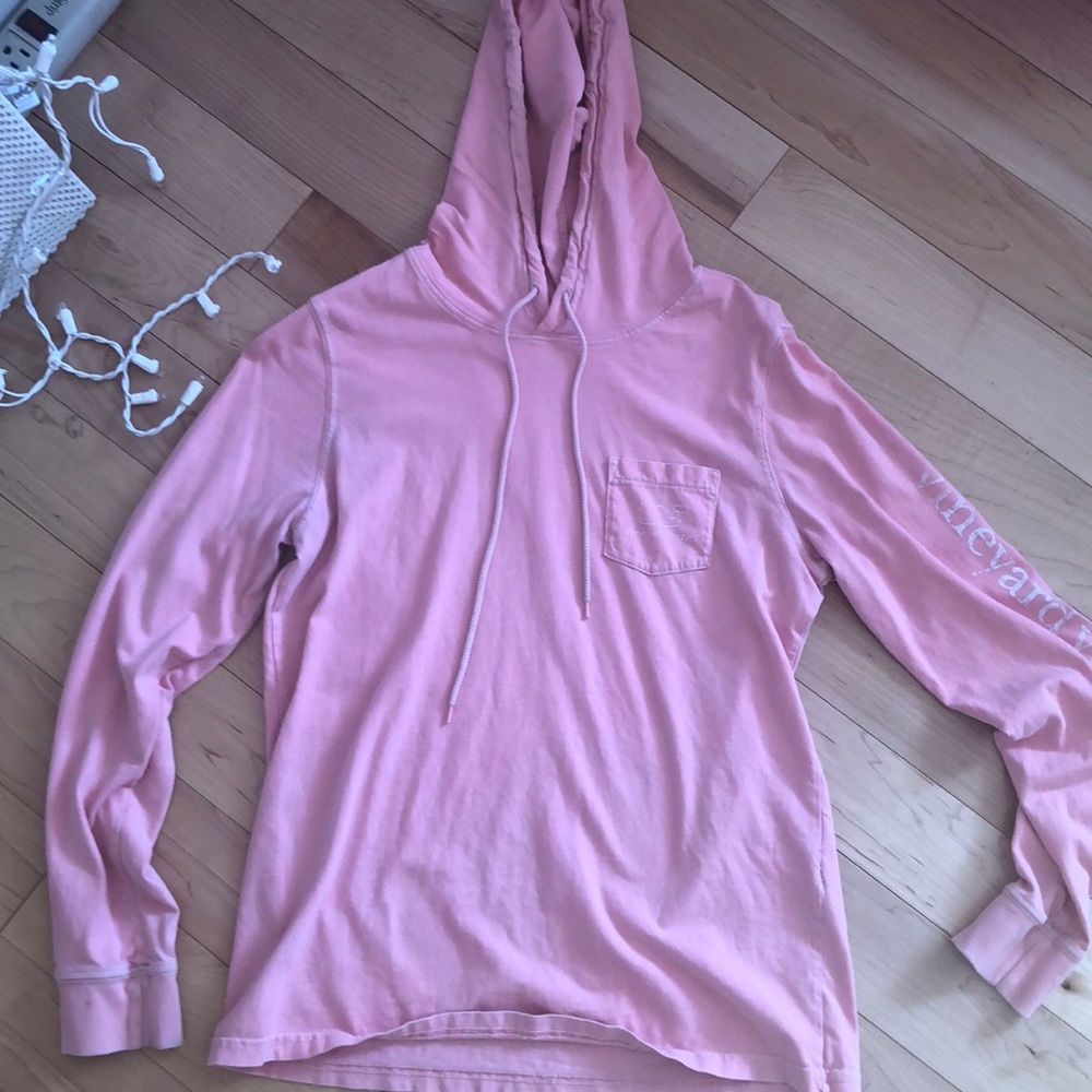 vintage vineyard vine sweatshirt pink long sleeve